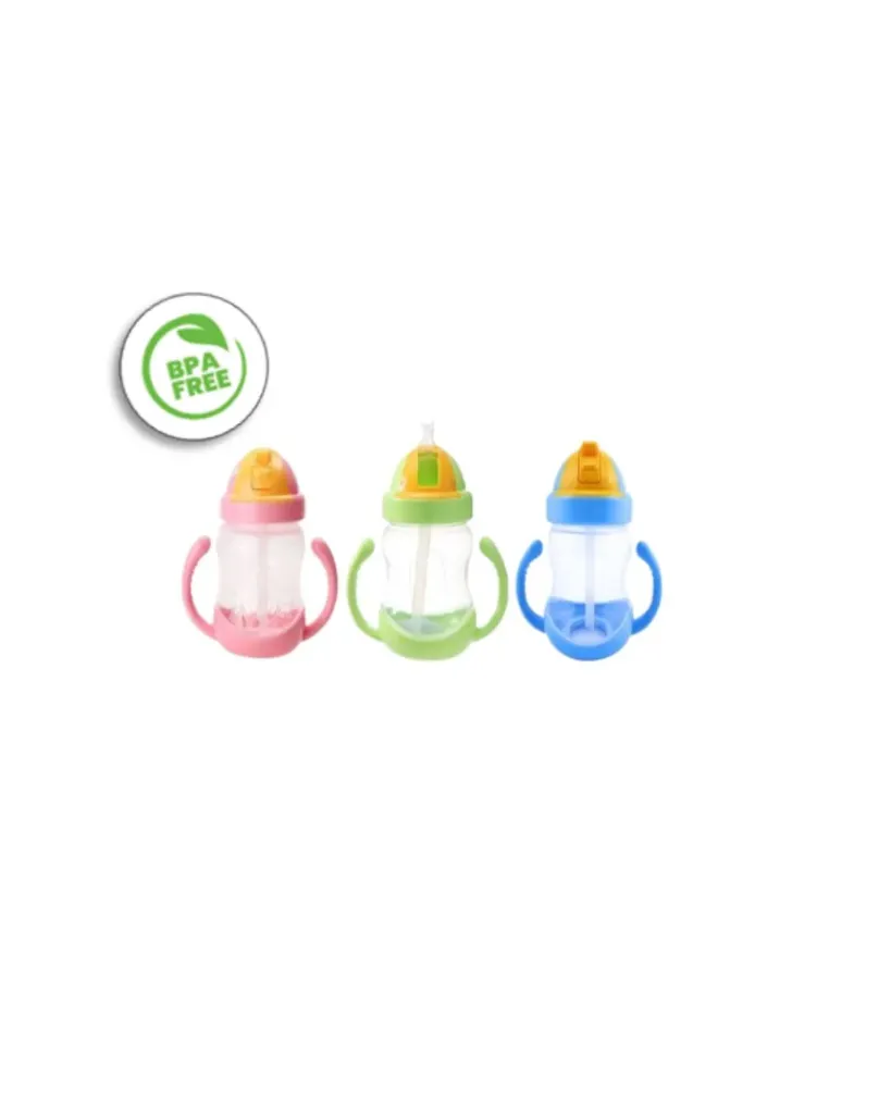 Vaso Pitillo Manijas Valvula Antigoteo 10 Onzas